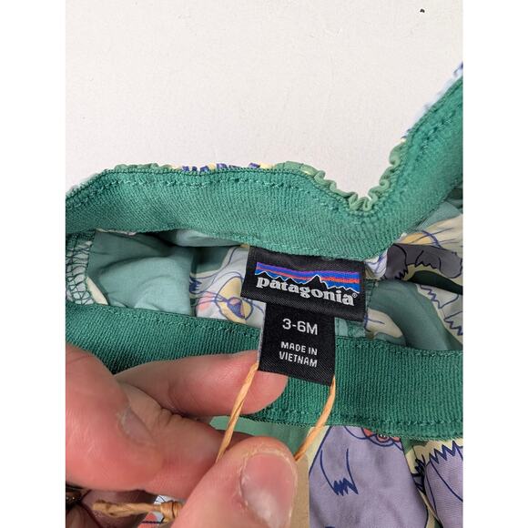 Patagonia Baby 3-6M Mountain Mood Capilene Hoody & Marching Around Baggies Set - Picture 10 of 12